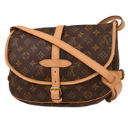Louis Vuitton Monogram Saumur 30 Messenger Shoulder Bag M42256 MB1022 AQ00218