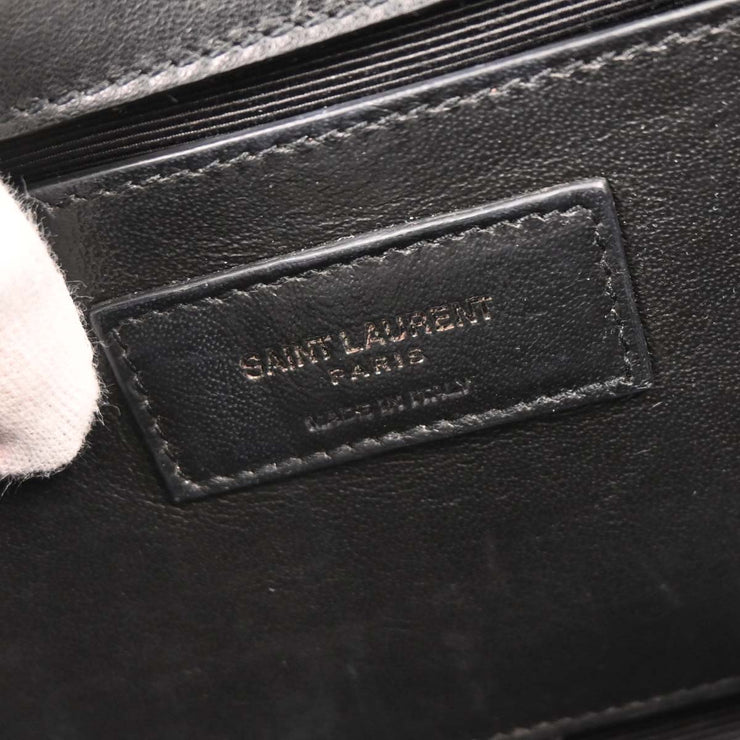 Saint Laurent Navy Canvas Kate Shoulder Bag ALM.471286.1018 AQ00221