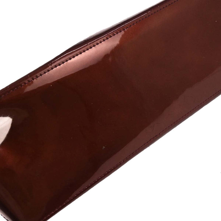 Louis Vuitton Rouge Favist Monogram Vernis Wilshire PM M91644 SN0191 AQ00223