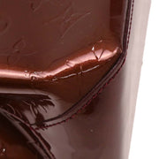 Louis Vuitton Rouge Favist Monogram Vernis Wilshire PM M91644 SN0191 AQ00223