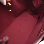 Louis Vuitton Rouge Favist Monogram Vernis Wilshire PM M91644 SN0191 AQ00223