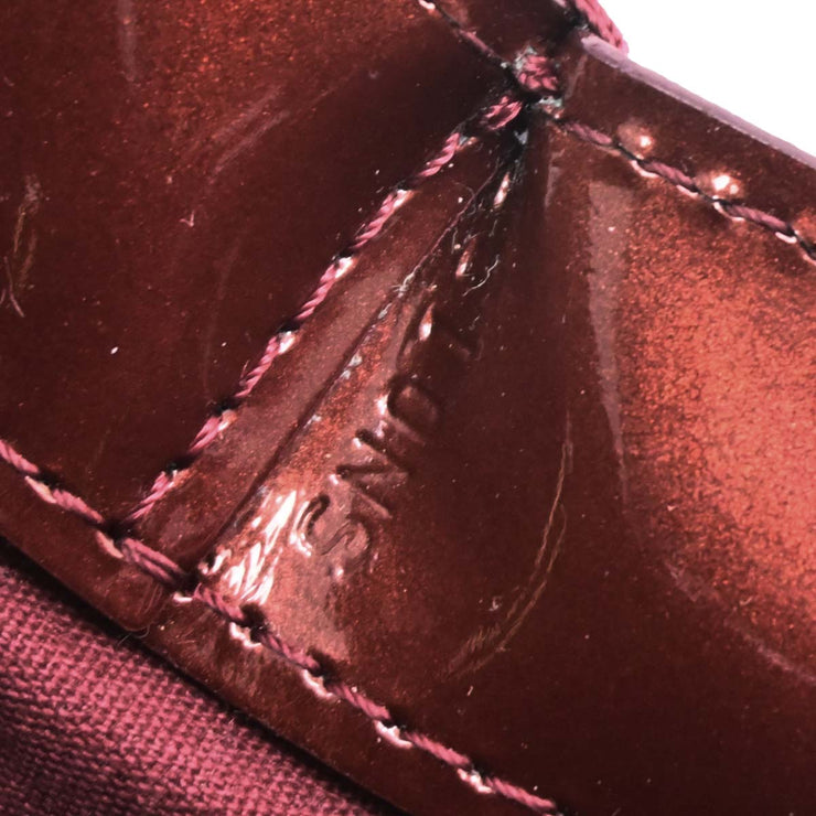 Louis Vuitton Rouge Favist Monogram Vernis Wilshire PM M91644 SN0191 AQ00223