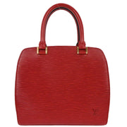 Louis Vuitton Red Epi Pont Neuf Handbag M52057 MI1907 AQ00229