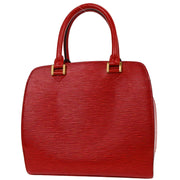 Louis Vuitton Red Epi Pont Neuf Handbag M52057 MI1907 AQ00229