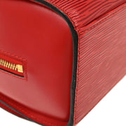 Louis Vuitton Red Epi Pont Neuf Handbag M52057 MI1907 AQ00229