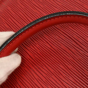 Louis Vuitton Red Epi Pont Neuf Handbag M52057 MI1907 AQ00229