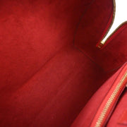 Louis Vuitton Red Epi Pont Neuf Handbag M52057 MI1907 AQ00229