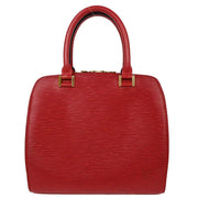 Louis Vuitton Red Epi Pont Neuf Handbag M52057 MI0988 AQ00243