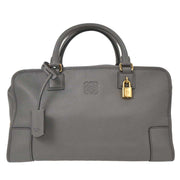 Loewe Gray Amazona 36 Handbag 061107 AQ00250