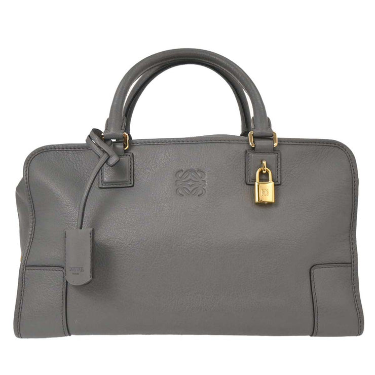 Loewe Gray Amazona 36 Handbag 061107 AQ00250