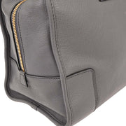 Loewe Gray Amazona 36 Handbag 061107 AQ00250