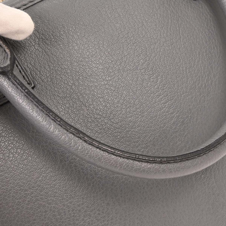 Loewe Gray Amazona 36 Handbag 061107 AQ00250