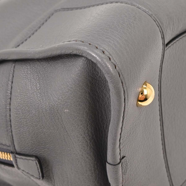 Loewe Gray Amazona 36 Handbag 061107 AQ00250