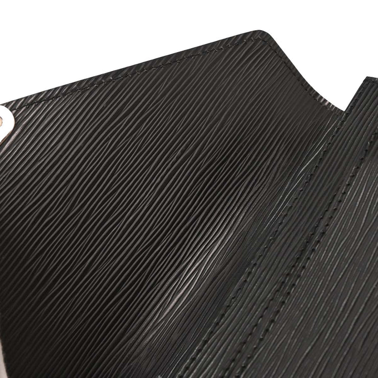Louis Vuitton Black Epi Pochette Sellier Dragonne Clutch M52762 RI3180 AQ00256