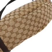 Gucci Beige Canvas GG Hobo Handbag 130736 493492 AQ00257