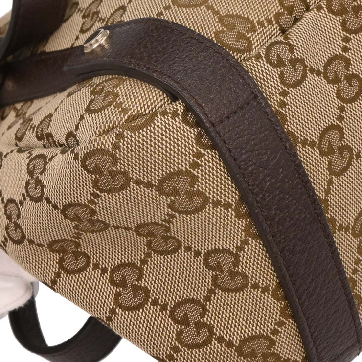 Gucci Beige Canvas GG Hobo Handbag 130736 493492 AQ00257