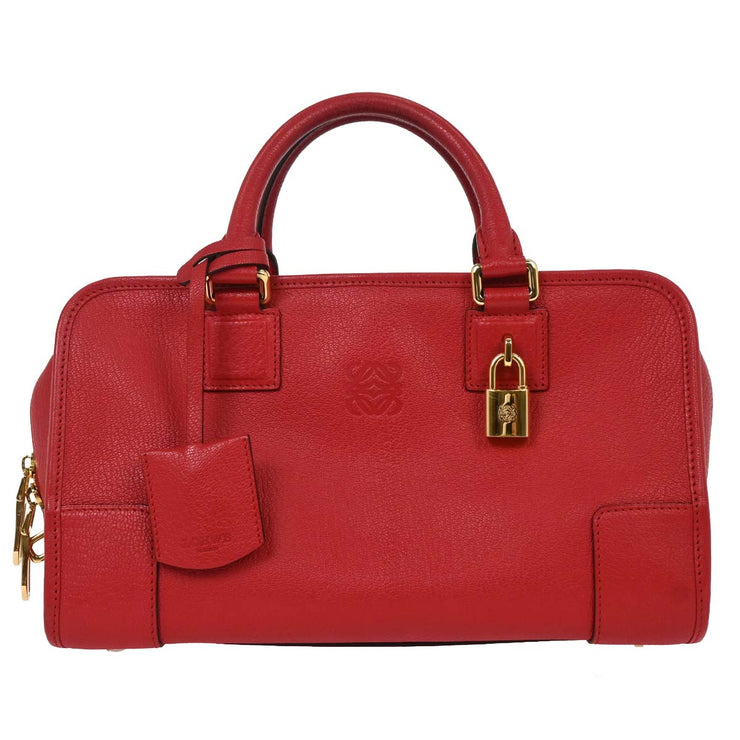Loewe Red Amazona 28 Handbag 011304 AQ00260