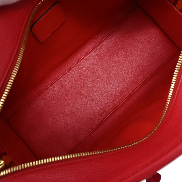 Loewe Red Amazona 28 Handbag 011304 AQ00260