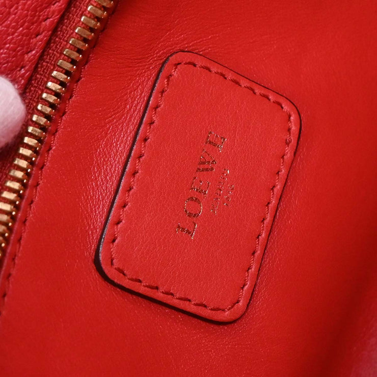 Loewe Red Amazona 28 Handbag 011304 AQ00260