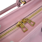 Loewe Pink Leather Amazona 28 2way Handbag 471512 AQ00261