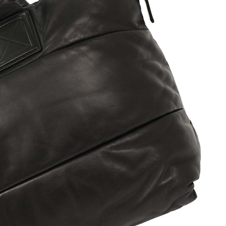 Chanel Black Calfskin Coco Cocoon Tote Handbag AQ00263