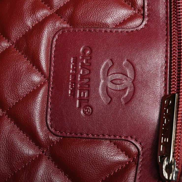 Chanel Black Calfskin Coco Cocoon Tote Handbag AQ00263