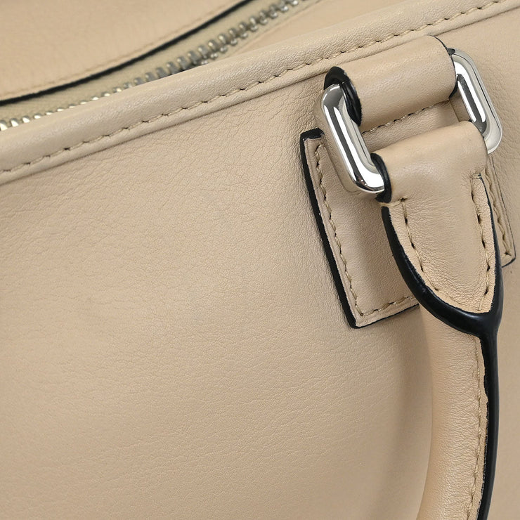 Loewe Beige Leather Amazona 28 2way Handbag 471610 AQ00264