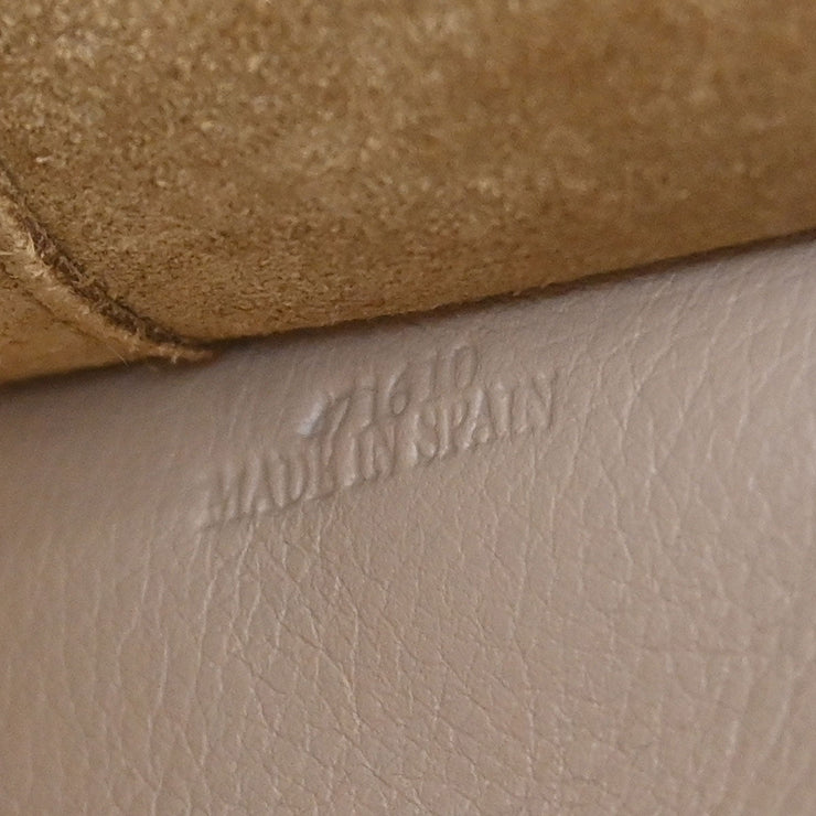 Loewe Beige Leather Amazona 28 2way Handbag 471610 AQ00264