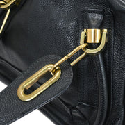Chloe Black Paraty 2way Handbag 01-13-50-65 AQ00265