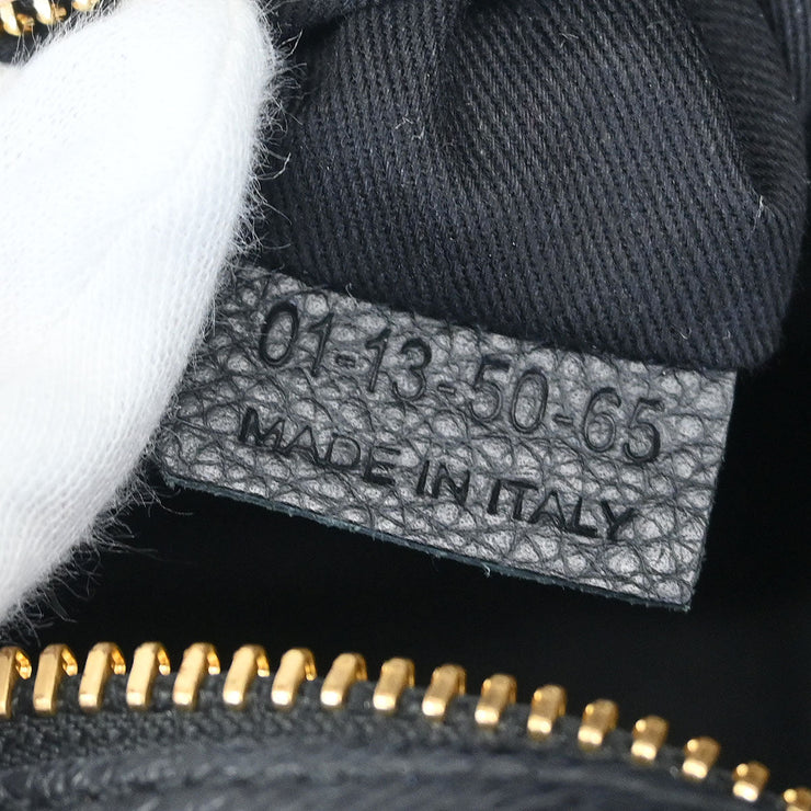 Chloe Black Paraty 2way Handbag 01-13-50-65 AQ00265