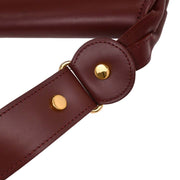 Cartier Bordeaux Leather Handbag ELHG AQ00266