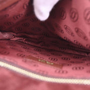 Cartier Bordeaux Leather Handbag ELHG AQ00266