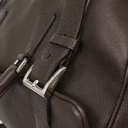 Prada Dark Brown Leather Handbag AQ00268