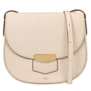 Celine White Leather Shoulder Bag F-BN-1176 AQ00270