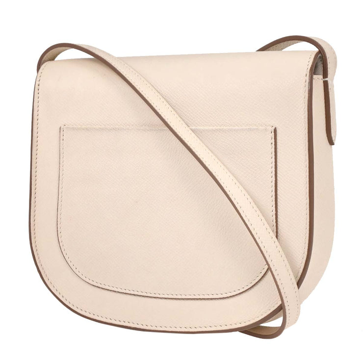 Celine White Leather Shoulder Bag F-BN-1176 AQ00270