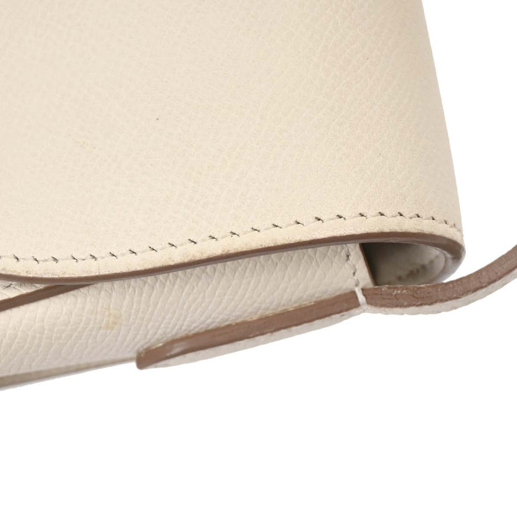 Celine White Leather Shoulder Bag F-BN-1176 AQ00270