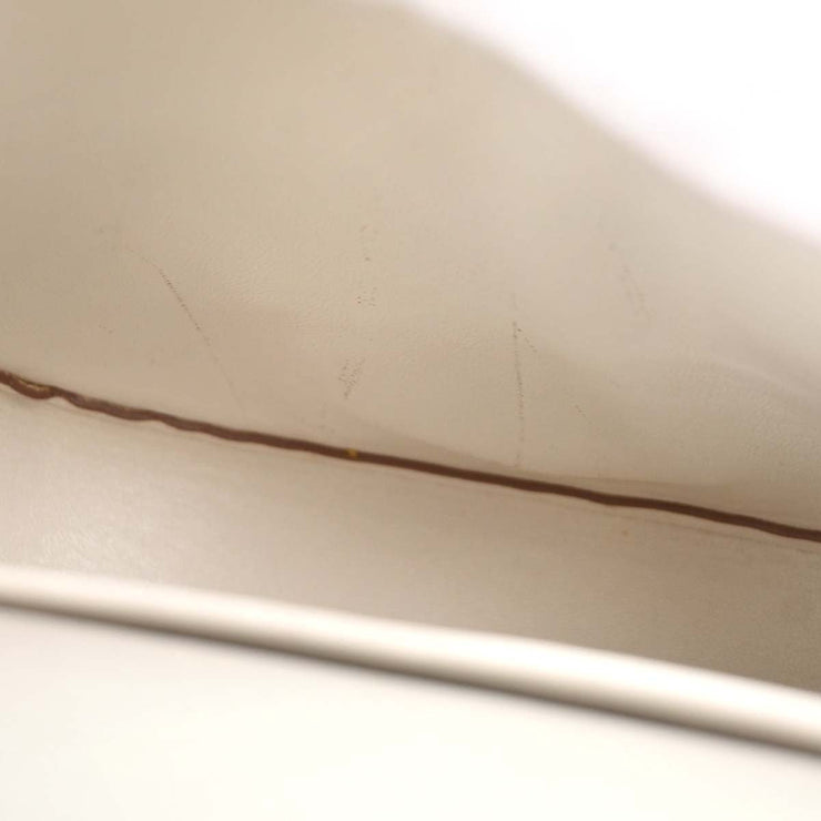 Celine White Leather Shoulder Bag F-BN-1176 AQ00270