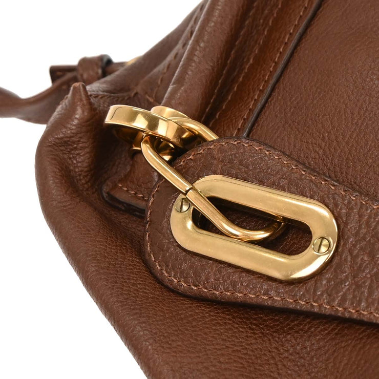 Chloe Brown Paraty 2way Handbag 041056-09 121748 AQ00272