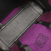 Loewe Purple Black Wool Amazona 36 Handbag 051006 AQ00275