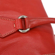 Prada Red Leather Handbag 31/24 AQ00277