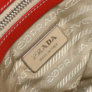 Prada Red Leather Handbag 31/24 AQ00277