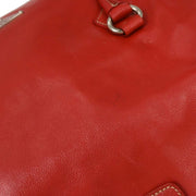 Prada Red Leather Handbag 31/24 AQ00277