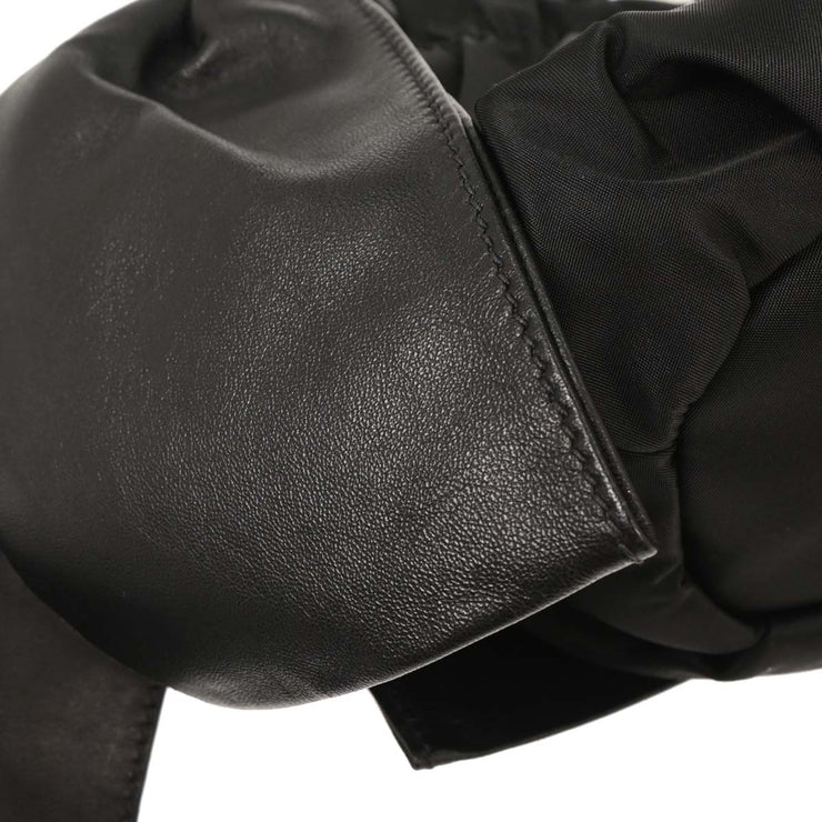 Prada Black Nylon Shoulder Bag 110 AQ00279