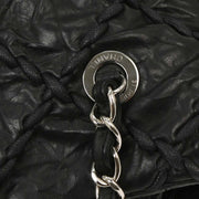 Chanel Black Calfskin Ultra Stitch Tote Bag AQ00282