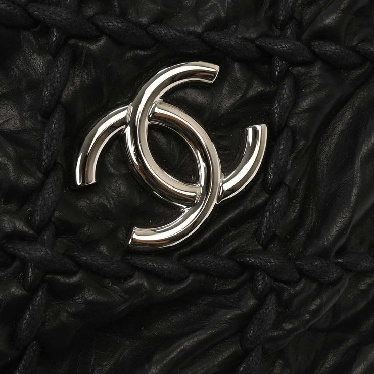 Chanel Black Calfskin Ultra Stitch Tote Bag AQ00282