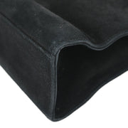 Chanel Black Suede Handbag AQ00283