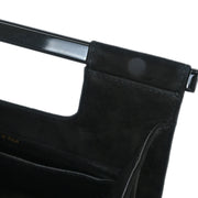 Chanel Black Suede Handbag AQ00283