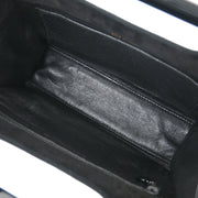 Chanel Black Suede Handbag AQ00283