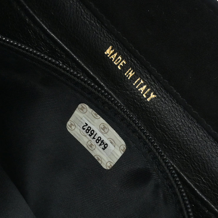 Chanel Black Suede Handbag AQ00283