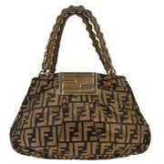 Fendi Gold Zucca Handbag 2415-8BR615-DQ8-109 AQ00284